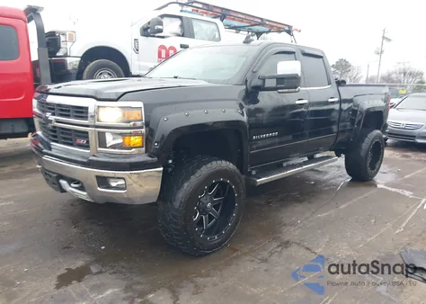2015 Chevrolet Silverado 1500 2Lt z USA, uszkodzony, nr VIN 1GCVKREC3FZ282937